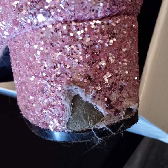 Pink Glitter Boots - Picture 4 of 5